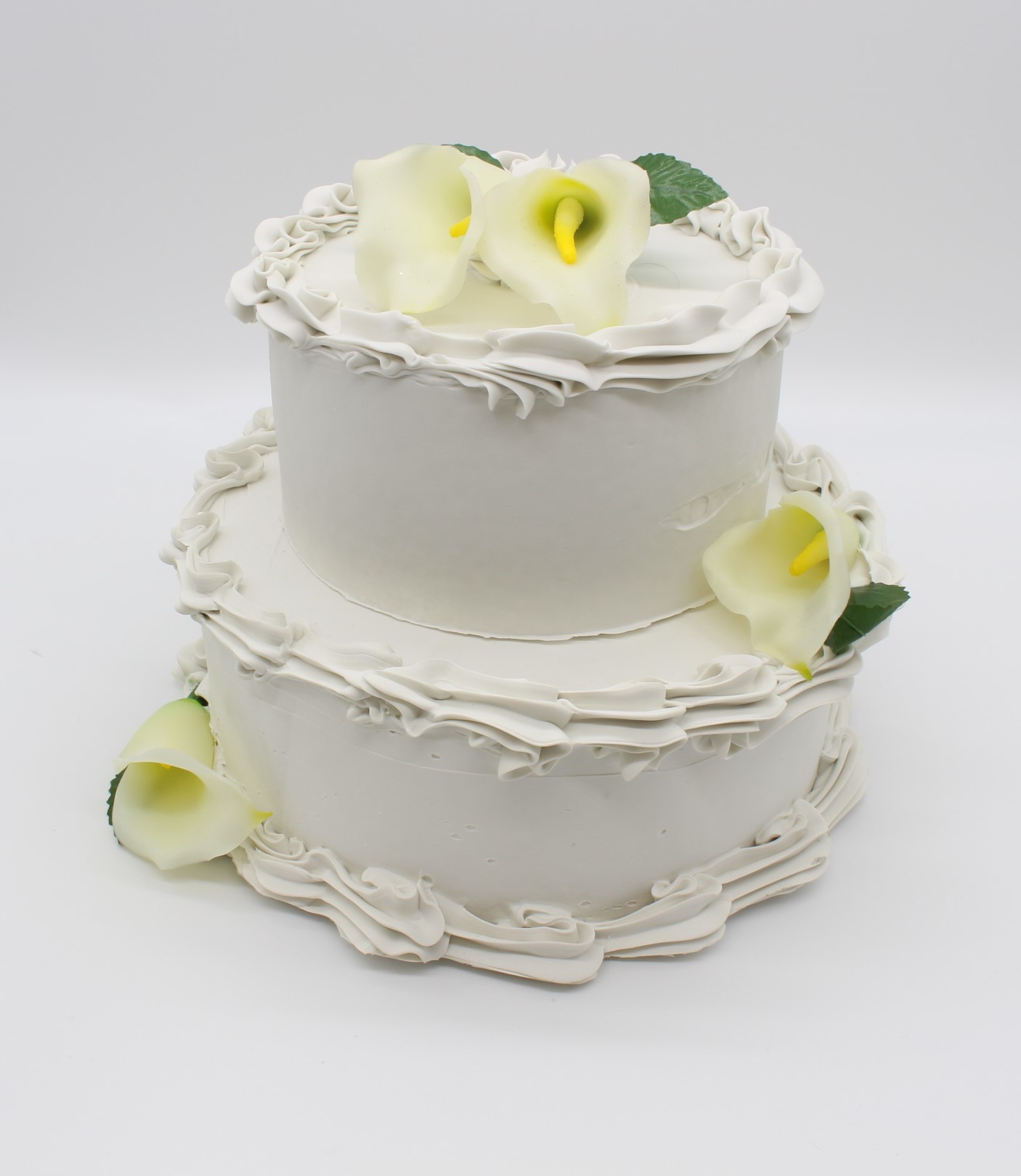 2 Tier Naked Wedding Cake simple and Stylish — Sweet Mayada Cakes