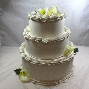 313 3 Tier Wedding Cake