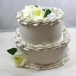 315 2 Tier Wedding Cake