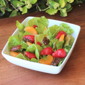 Fake bowl of salad