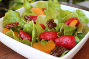 fake bowl of salad