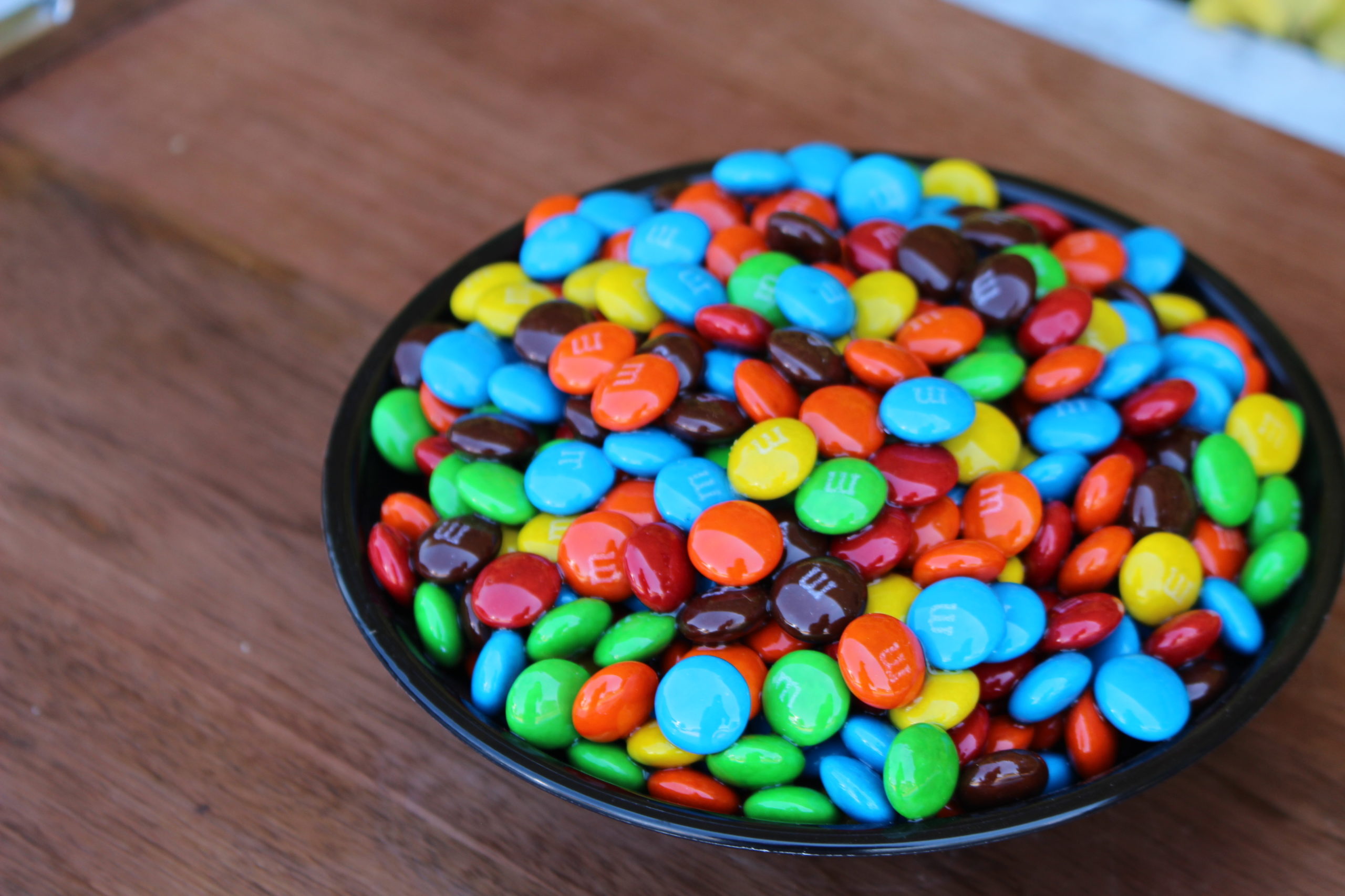 Large Bowl of M&M's