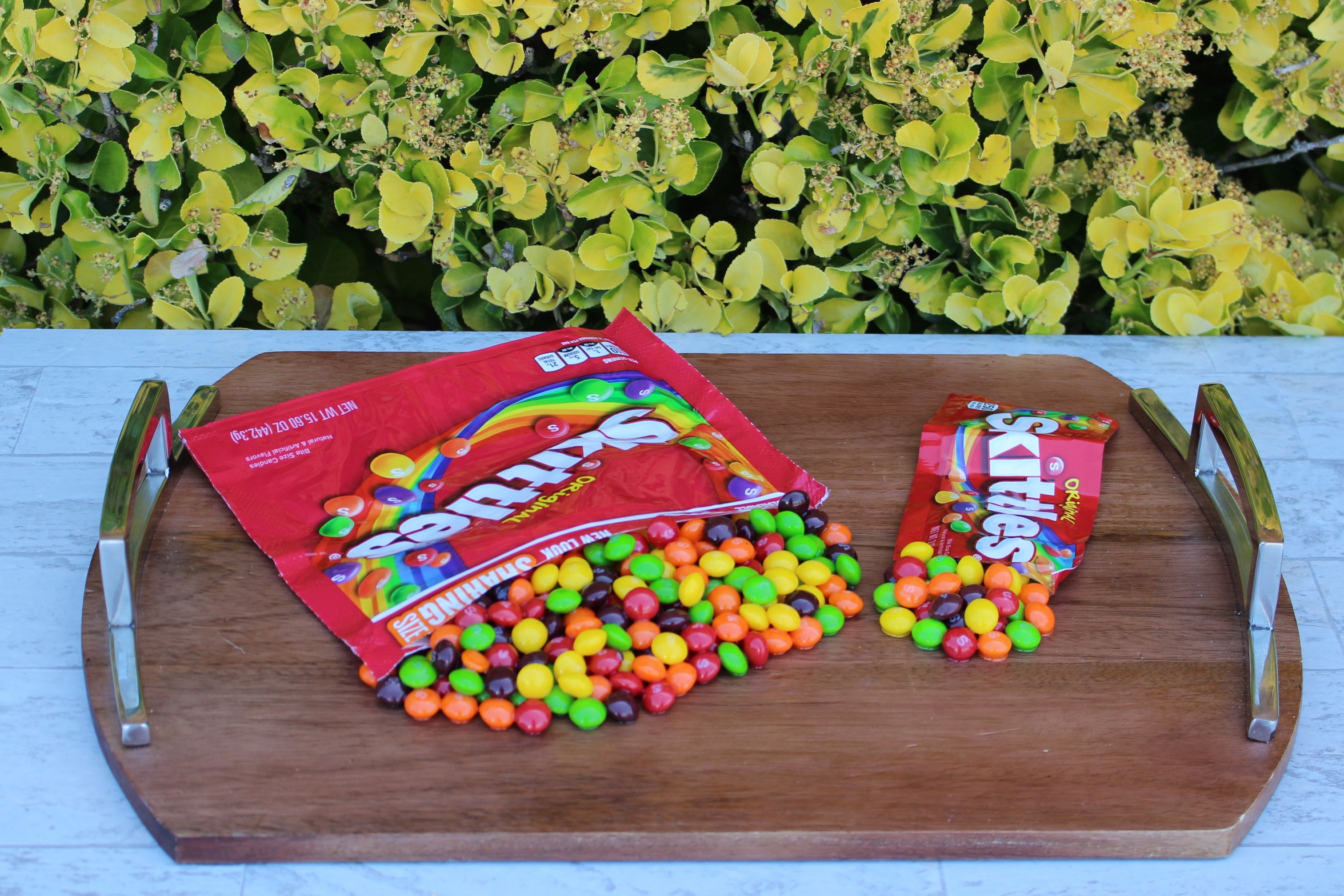 I was so bored I sorted a giant bag of skittles by colour : r/bored