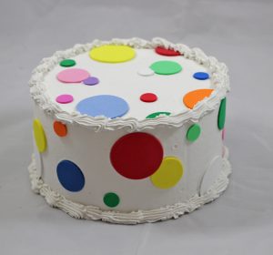 Small Polka Dot Cake