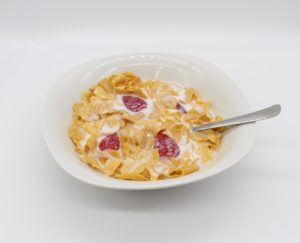 Cornflakes With Strawberries
