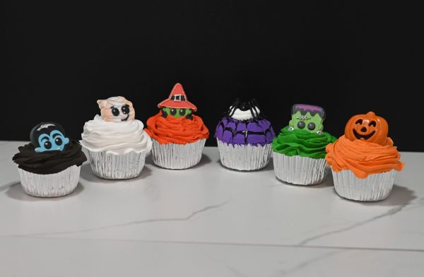 Large Halloween Cupcake